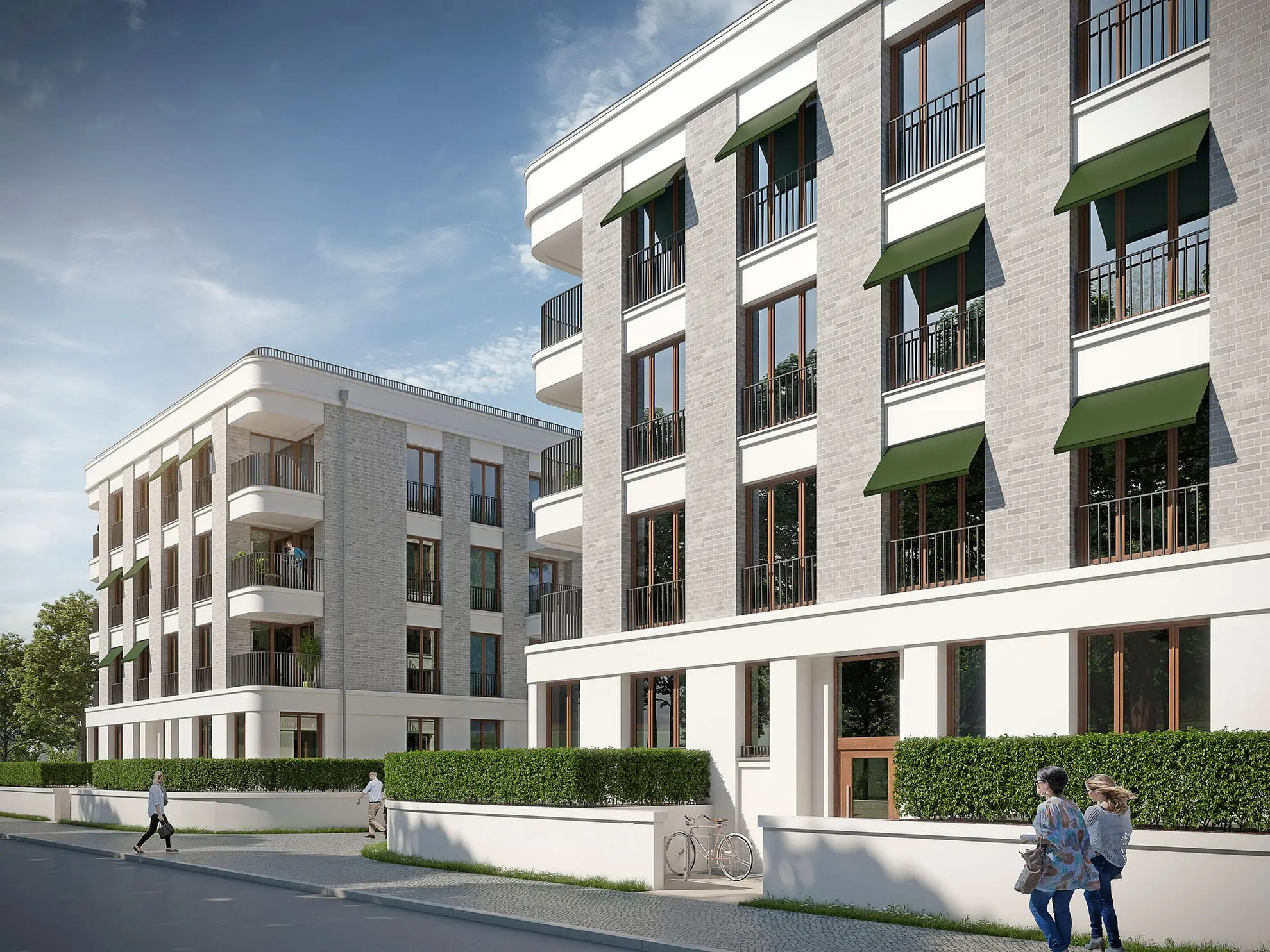 3D Render Pfaffstraße Wohnen